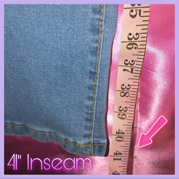 💘TALL 41” Stacked Denim Jeans💘 - Picture 9 of 14
